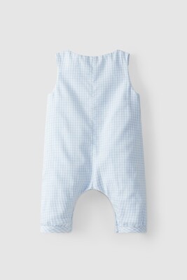 Laranjinha broekpak blauw/wit geruit