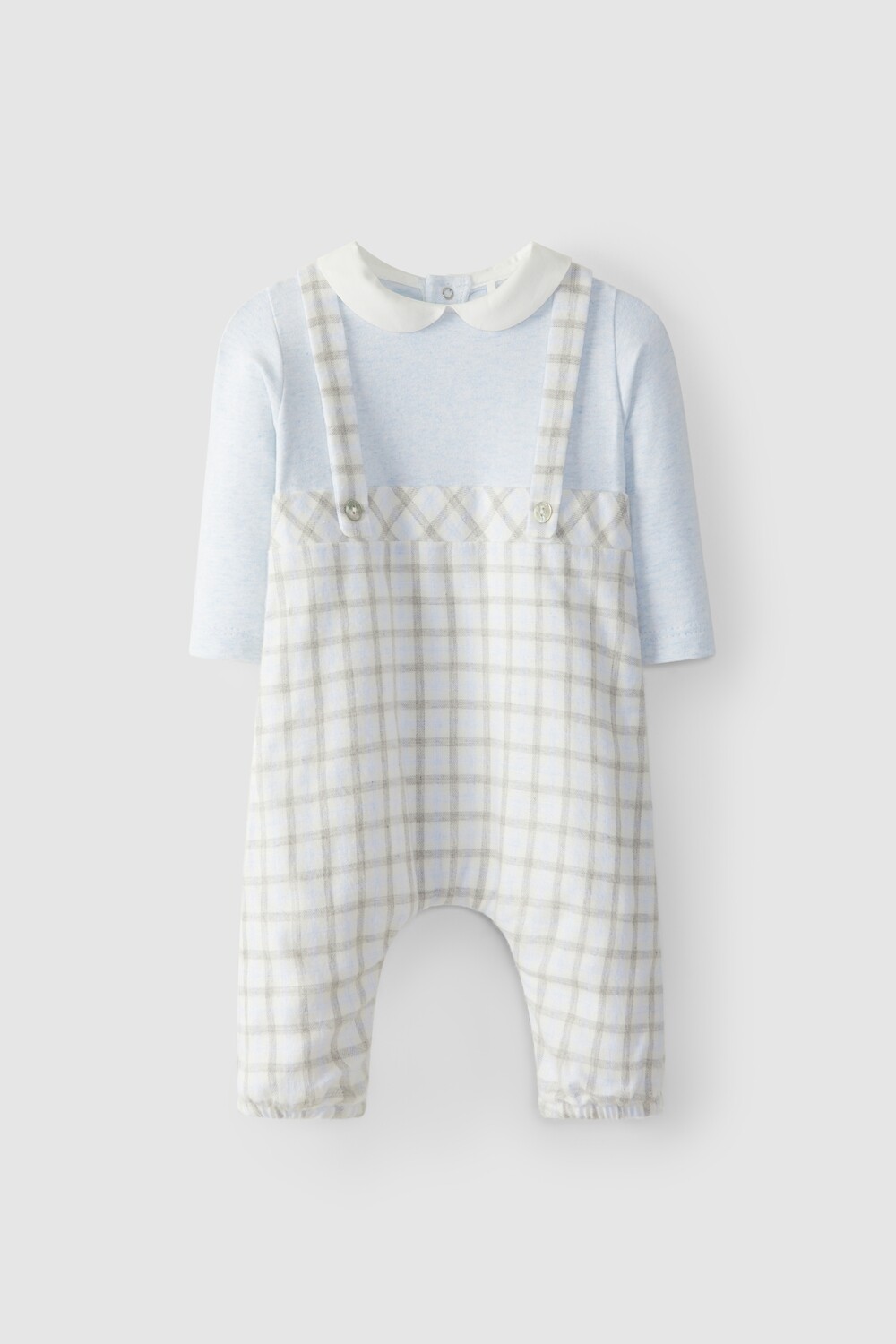 Laranjinha pyjama blauw/geruit