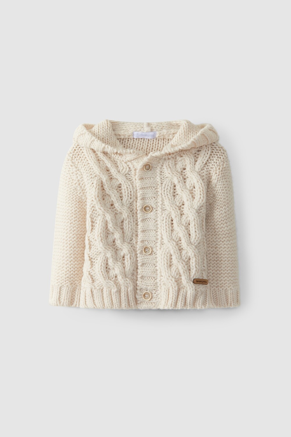 Laranjinha jacket wol naturel
