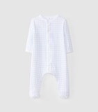 Laranjinha pyjama wit/blauw geruit