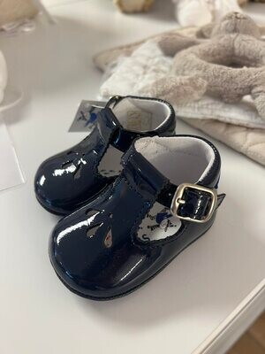 Stabifoot schoenen Navy Charol