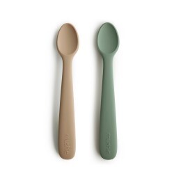 Mushie baby spoon - Dried thyme/Natural