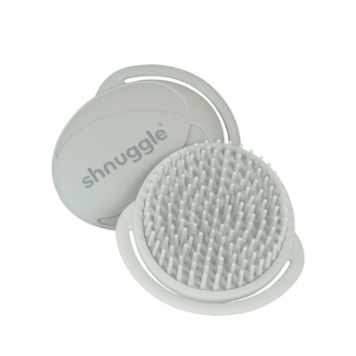 Shnuggle baby bath brush grey
