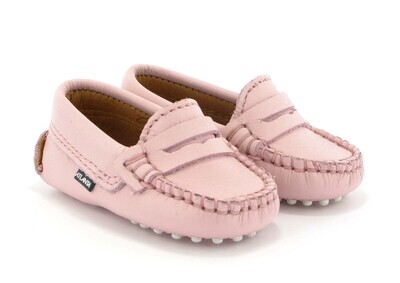 Atlanta Mocassin pink soft nappa leat