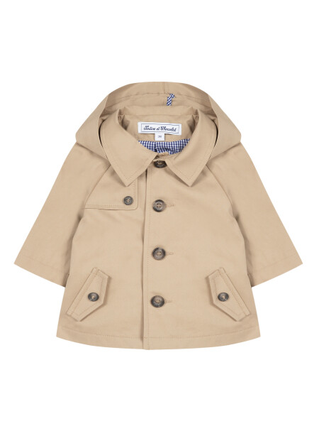Tartine et Chocolat regenjas beige