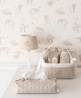 Théophile &amp; Patachou verzorgingsmand open met oor safari