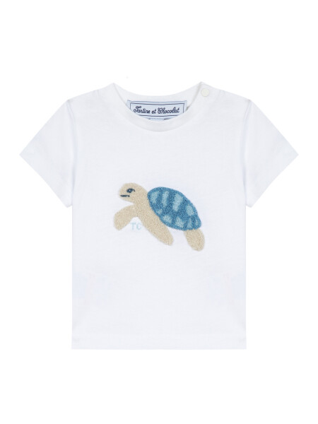 Tartine et Chocolat T-shirt met schildpad