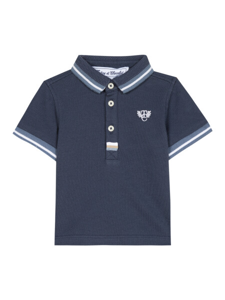 Tartine et chocolat polo Blue Marin