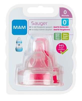 MAM Speen  Size 0; extra langzaam