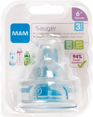 MAM Speen Size 6+ ; Snel