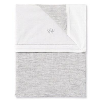 My First Collection Donsdekenhoesje bed  &#39;Moonlight Grey&#39;
