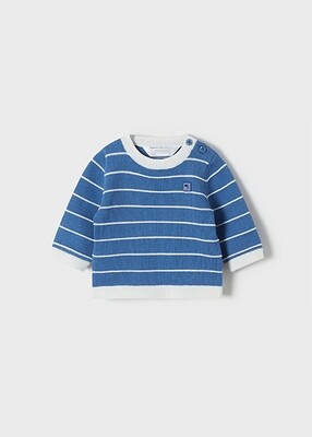 Mayoral Truitje wit/blauw