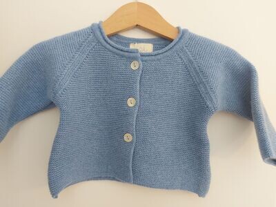 Malvi &amp; Co Wol/Cashmere Jacket blauw