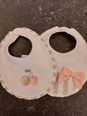 Mayoral twee bibs Taupe