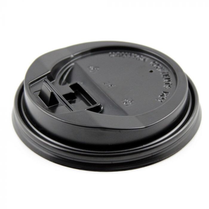 Black Lid for Paper Cup