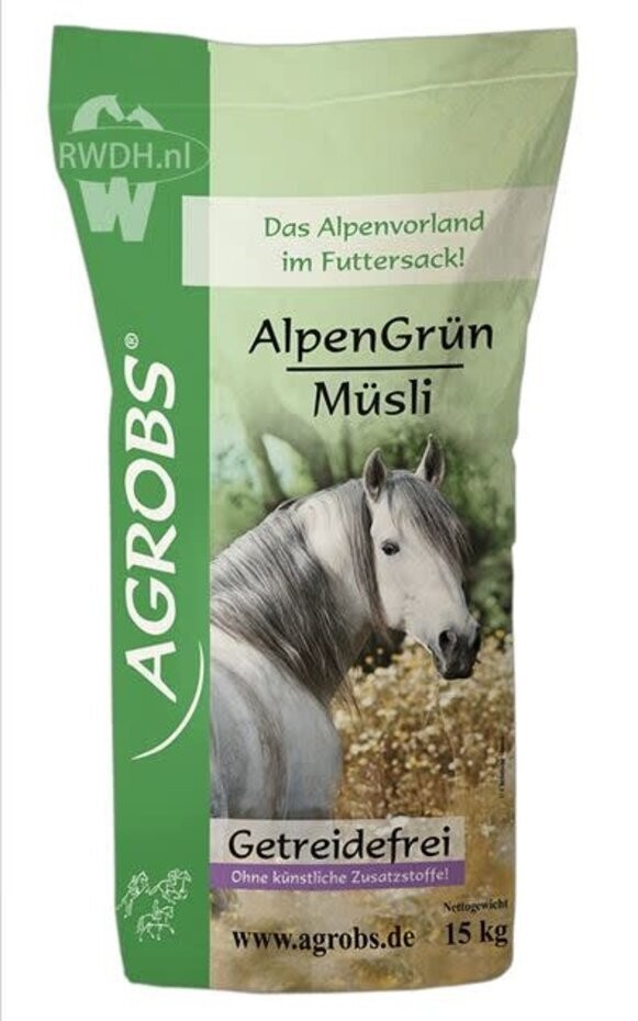 Agrobs Alpengrün muesli 15kg