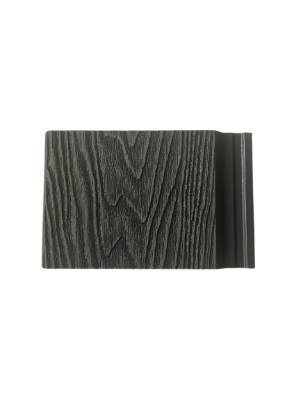 Composite Cladding - OPS Anthracite 2.9m Wood Grain composite wall cladding