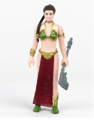 Custom Vintage Style Slave Girl figure with weapon