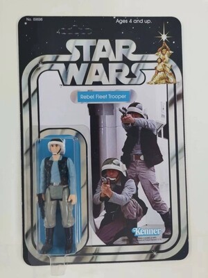 Custom Vintage Style CARDED Rebel Fleet Trooper with weapon