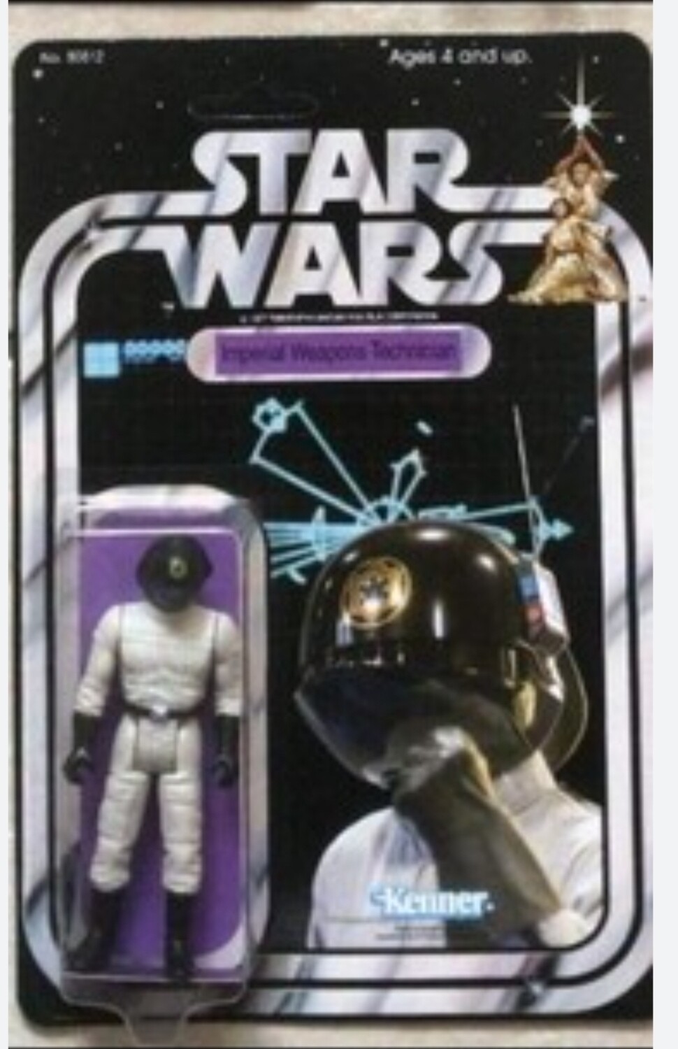 Custom Vintage Style CARDED Imperial Technician