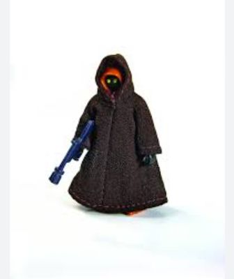 Custom Vintage Style Utin cloth cape figure with custom Blaster. LOOSE ONLY