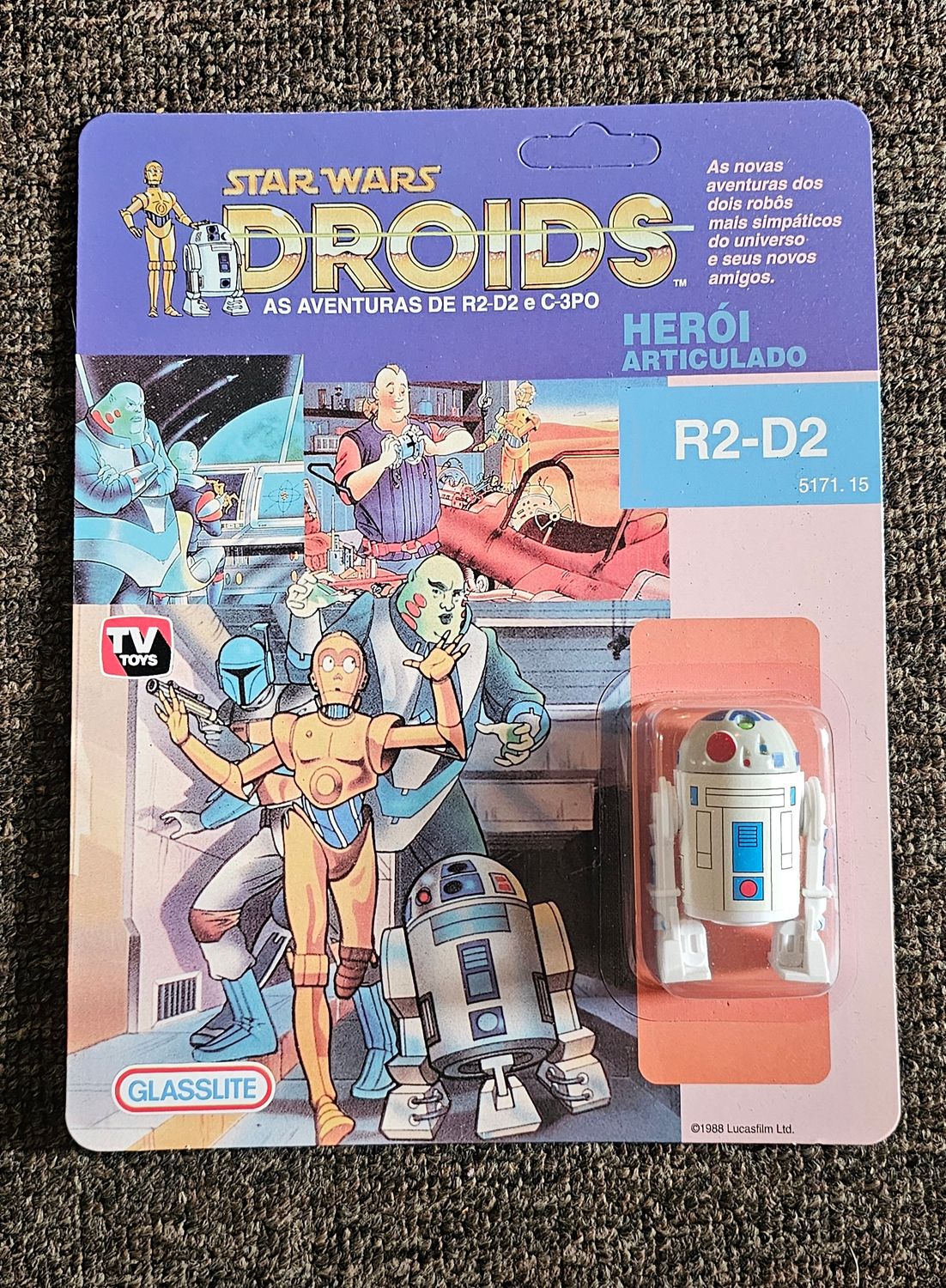 Custom Droods R2-D2 Glasslite