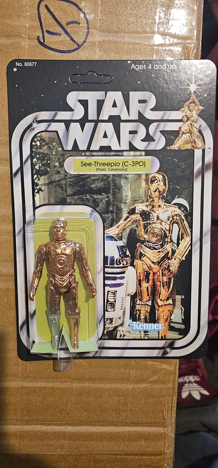 Custom c3po ceremony on cardback