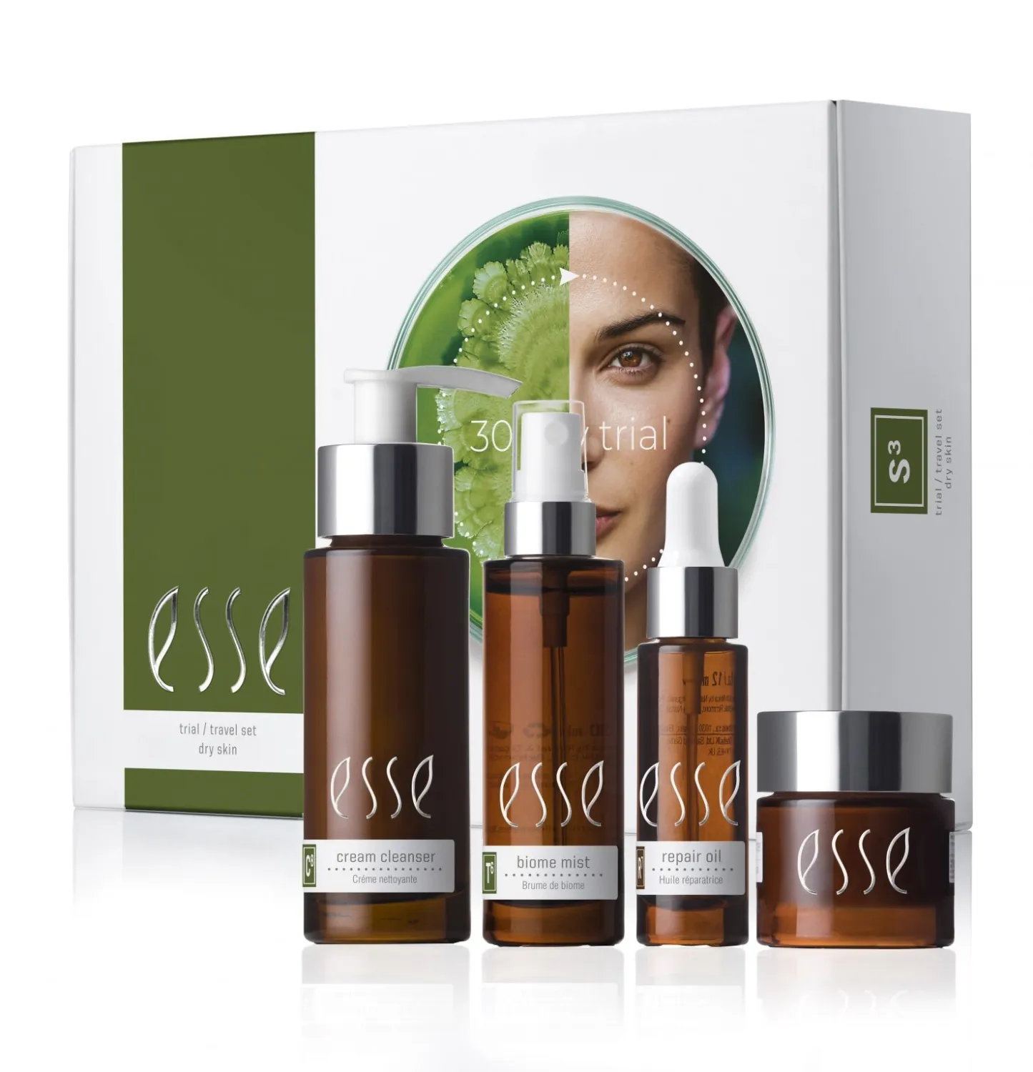NEW Dry SkinTrial / Travel Set