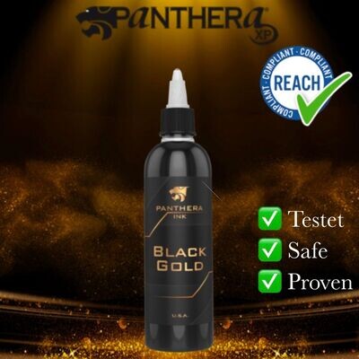 Panthera Ink Black Gold