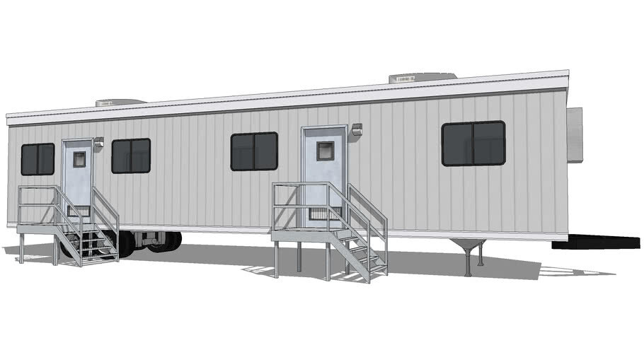 Tiny Mobile Office on Wheels