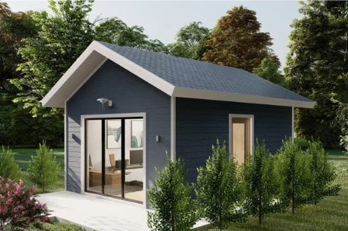 Tiny Home Backyard Office