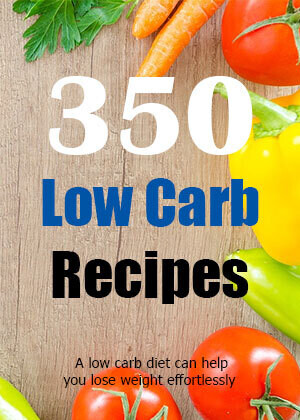 350 Low Carb Recipes E-Book (Printable)