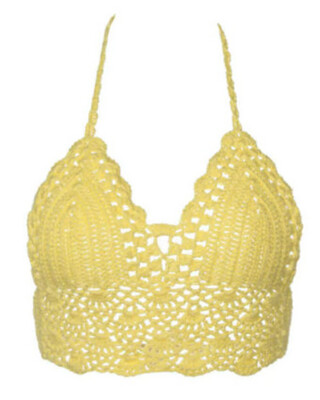 Cotton Handmade Crochet tops