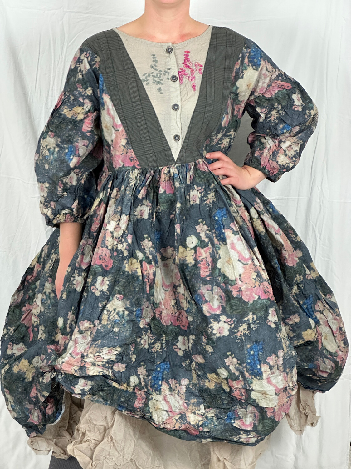 Ewa i Walla Kleid Cherie AW23 55810 Flower Cotten M