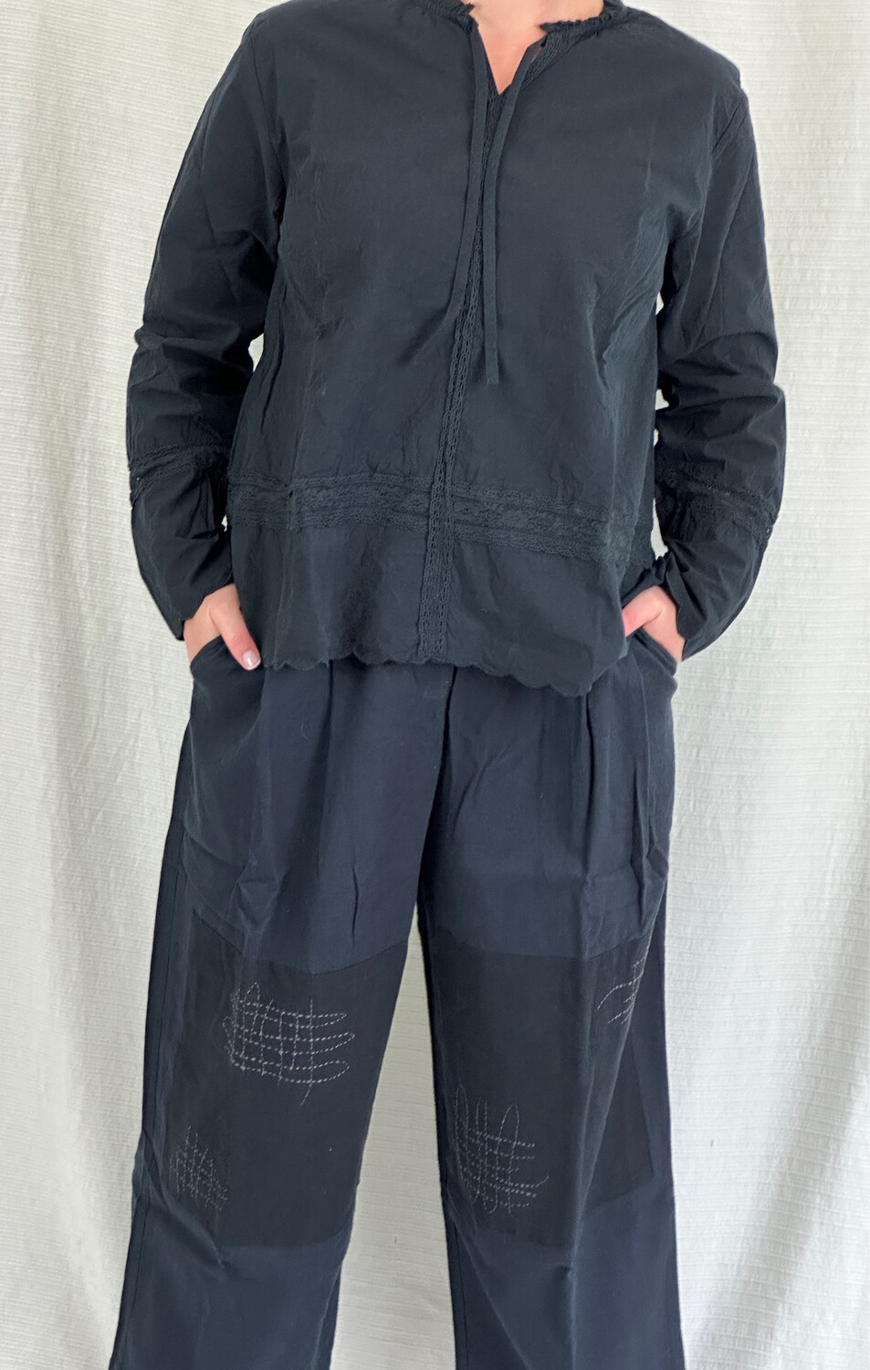 Ewa i Walla Brenda Hose Black 11394 AW23 L