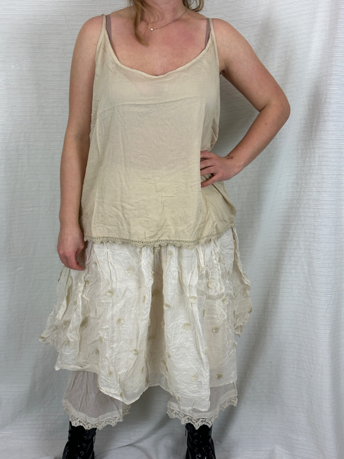 Ewa i Walla Unterkleid  Otillia AW22 33339 Ivory