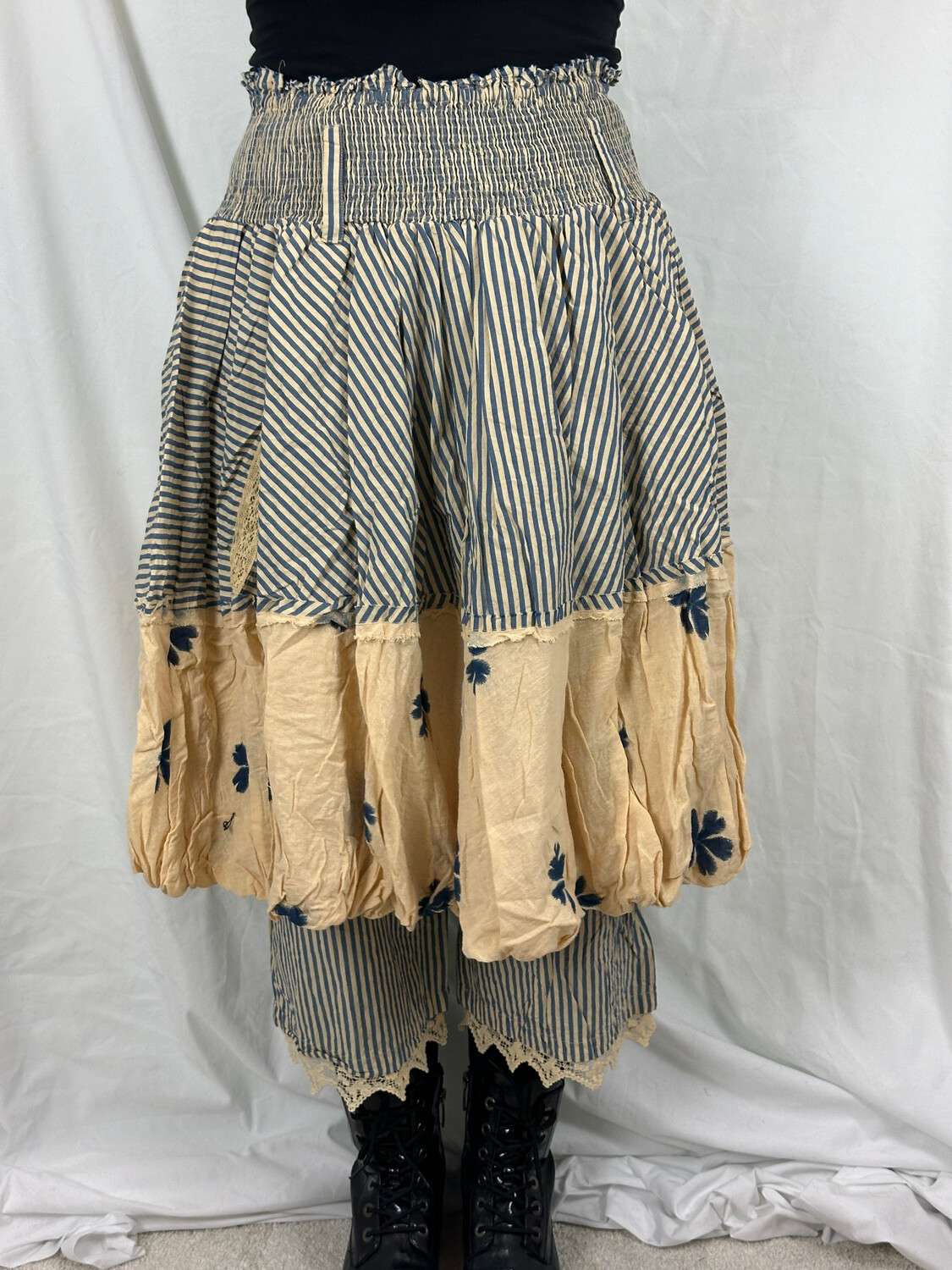 Ewa i Walla Rock Milla SS24 Original 22212 Striped Cotten