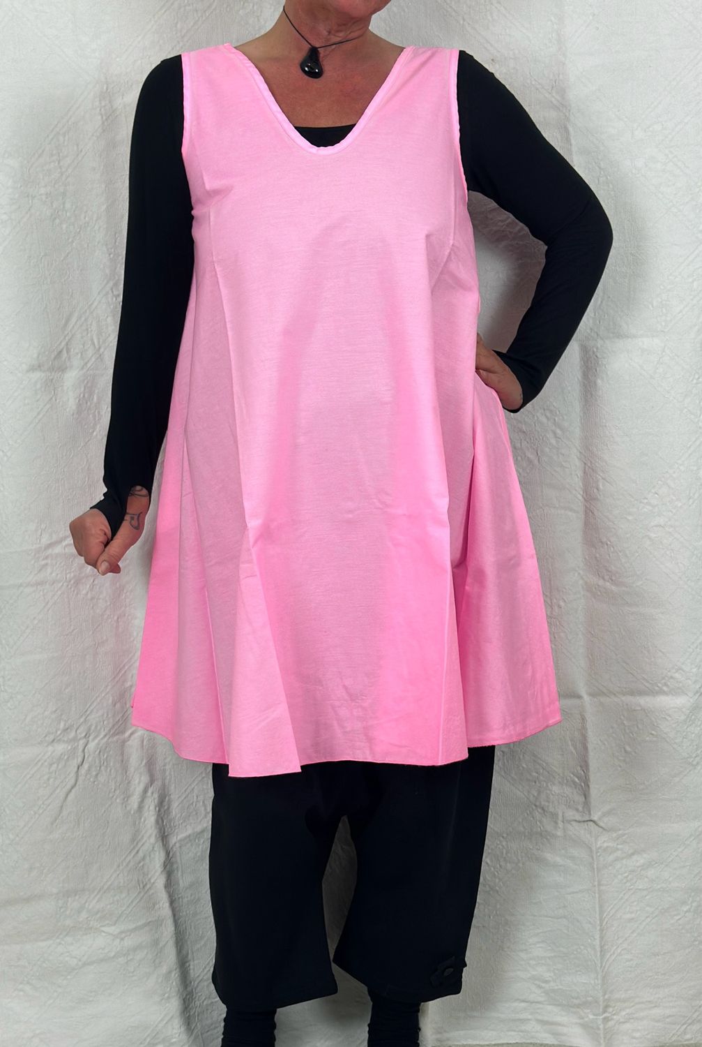Pluslavie / PLÜ Shortdress Neon Pink 1130 SS24 S