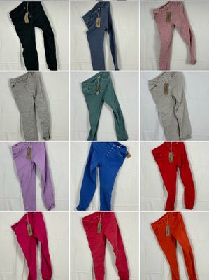 Melly &amp; CO Jeans 5 Knopf M - XL