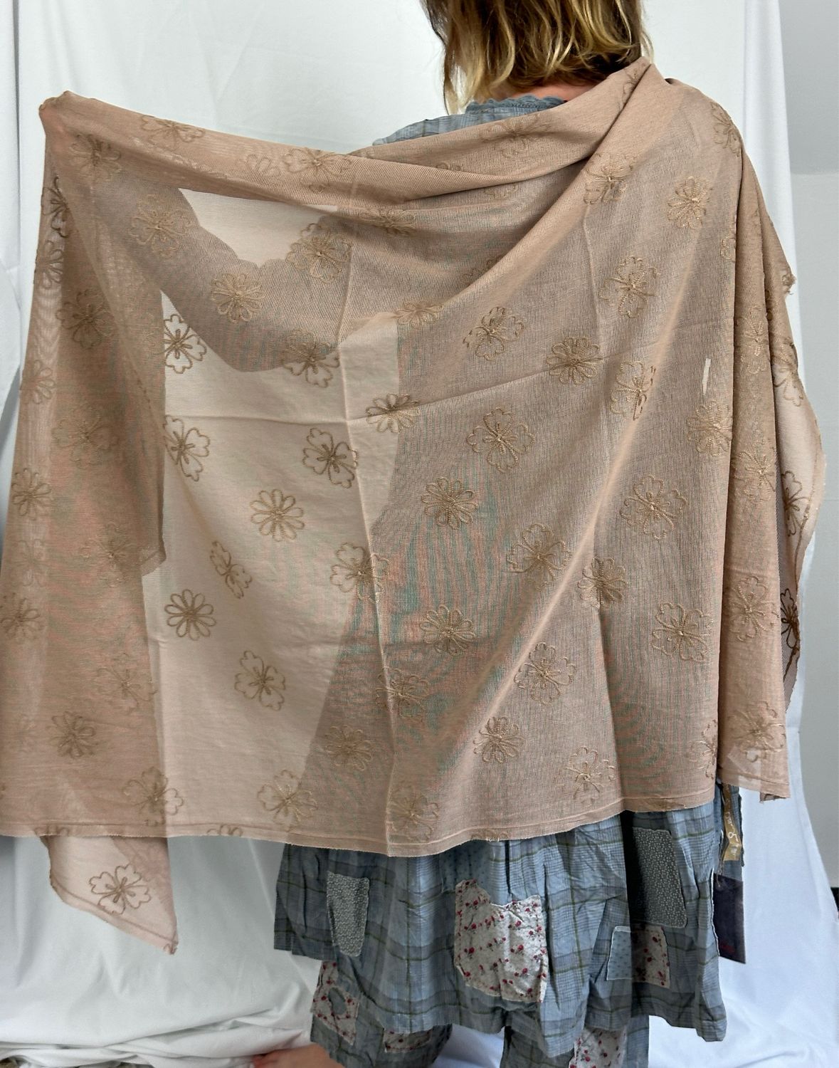Ewa i Walla Schal / Tuch Gunilla AW24 Taupe 77599