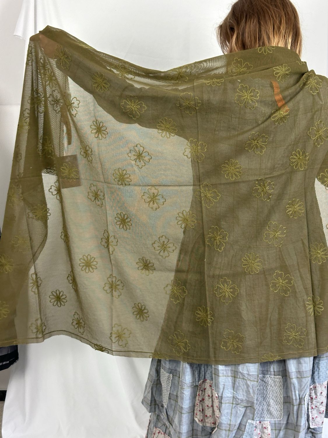 Ewa i Walla Schal / Tuch Gunilla AW24 Olive 77599