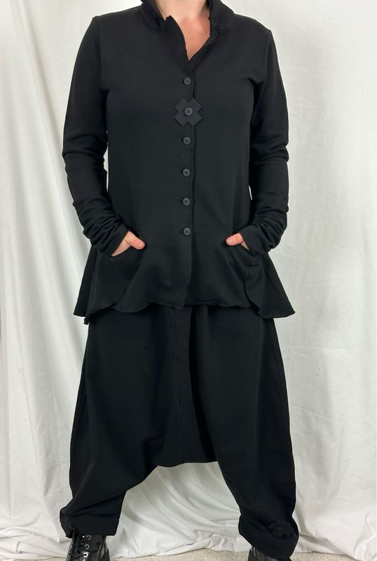 Pluslavie/PLÜ Sweat Blazer Black 8044 AW24 S