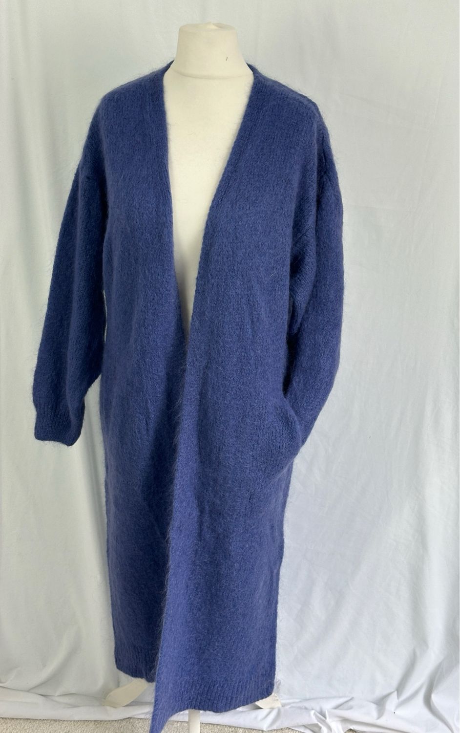 Julia Wang CLX Cardigan Lang Mantel One Size Uni div. Farben