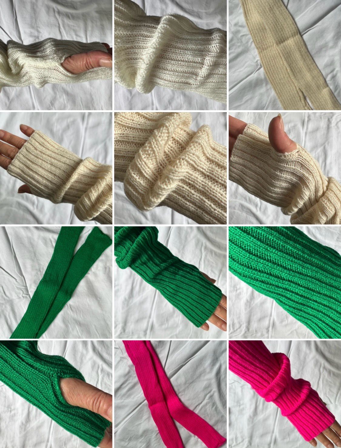 Handmade Handstulpen One Size Div. Farben Weich Warm 2024