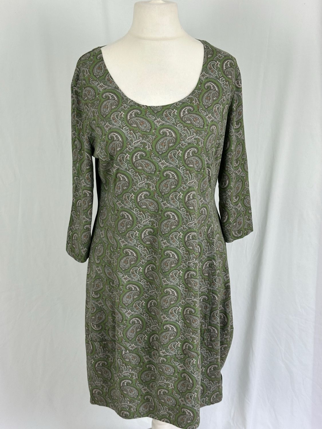 Julia Wang Ballonkleid L Herbst 24 Print Grau