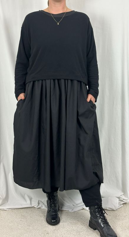 Liselotte Hornstrup Saga Dress AW24 1275 Black XL/XXL