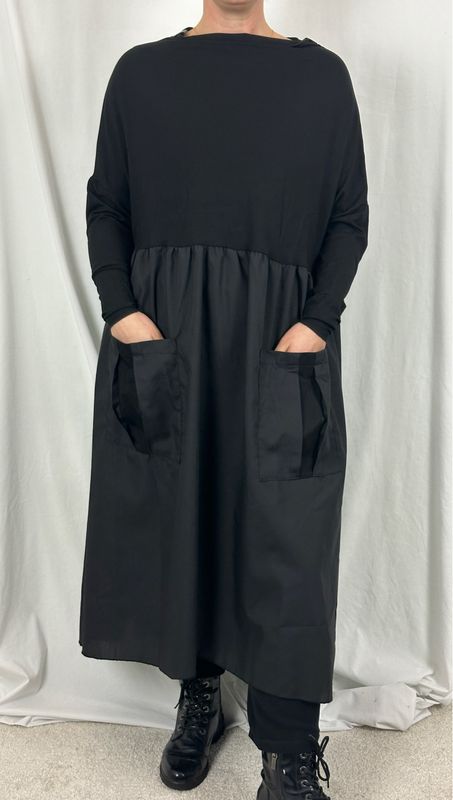 Liselotte Hornstrup Step Dress AW24 1244 Black One Size