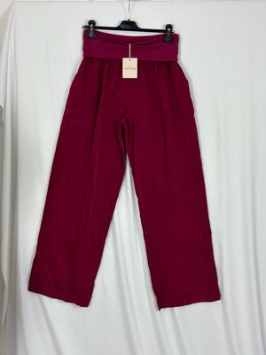 Julia Wang Feincord Hose Herbst 24 XXL Uni div.Farben