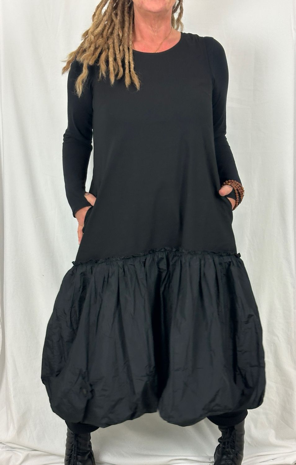 Pluslavie/PLÜ The Next Dress SS25 Black 1124 XXL