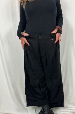 Pluslavie/PLÜ Big Pocket Pant SS25 1083 Black S
